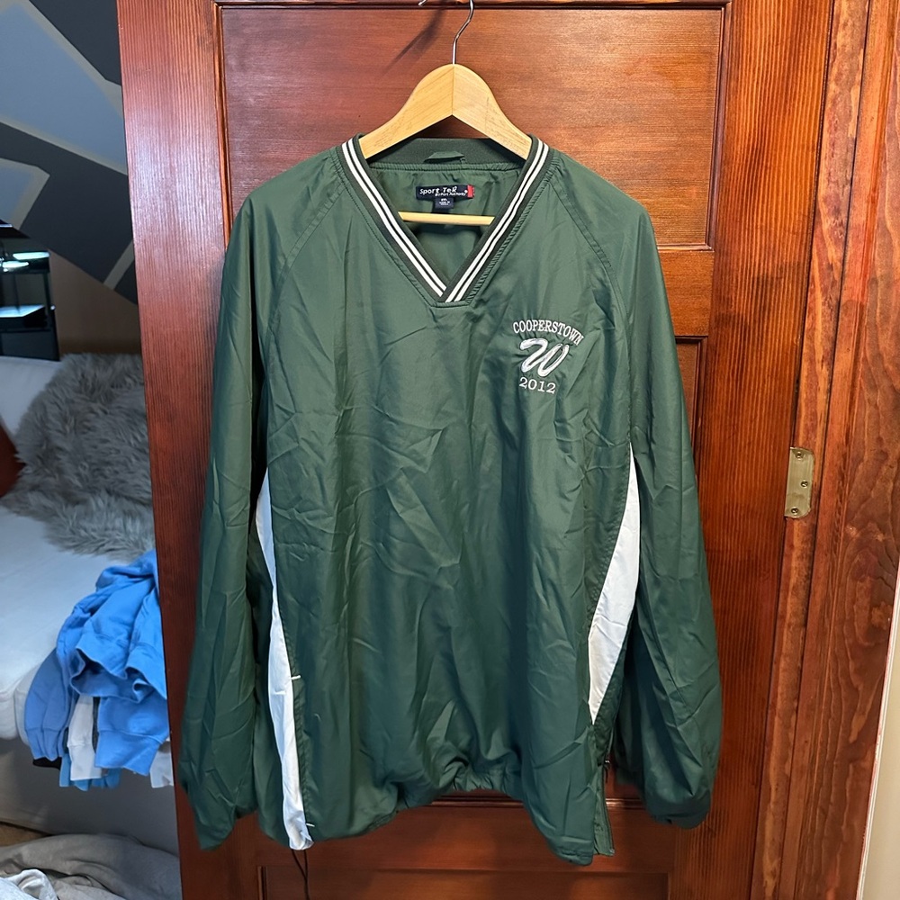 Vintage athletic windbreaker